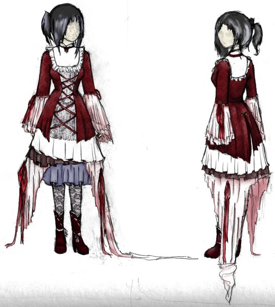 Эмо стиль рисования