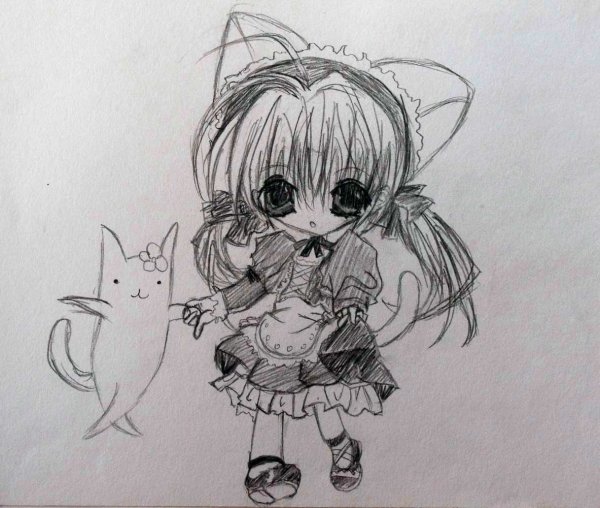 Маленькие анимешные рисунки
