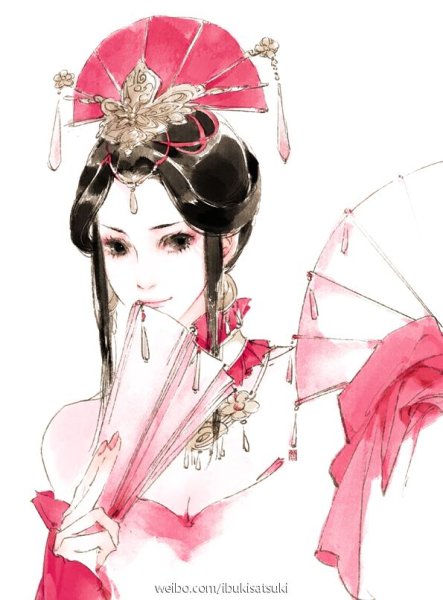 Гейша фэнтези кимоно