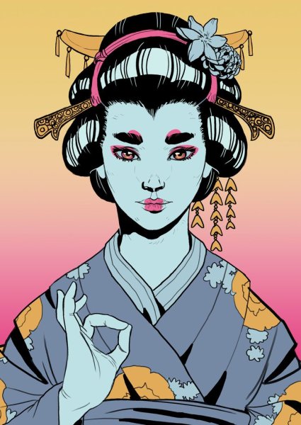 Япония гейши аниме