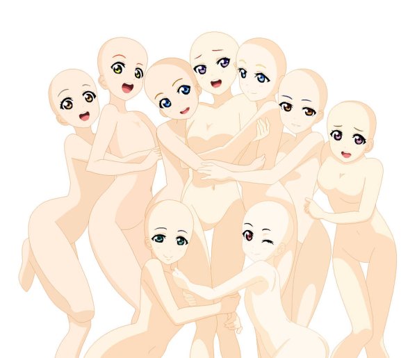 Манекены для рисования группа