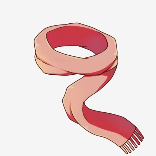 Развивающийся шарф рисунок