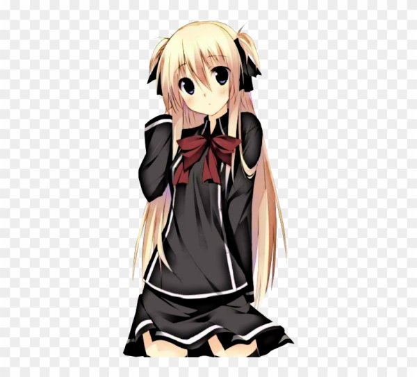 Аниме девушки на прозрачном фоне