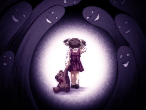 Аниме девочку обижают