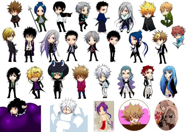 Katekyo Hitman Reborn Чиби