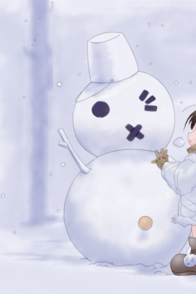Анимешный Снеговик