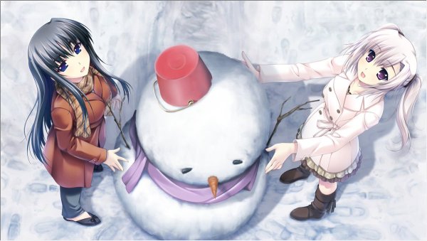 Снеговик тян