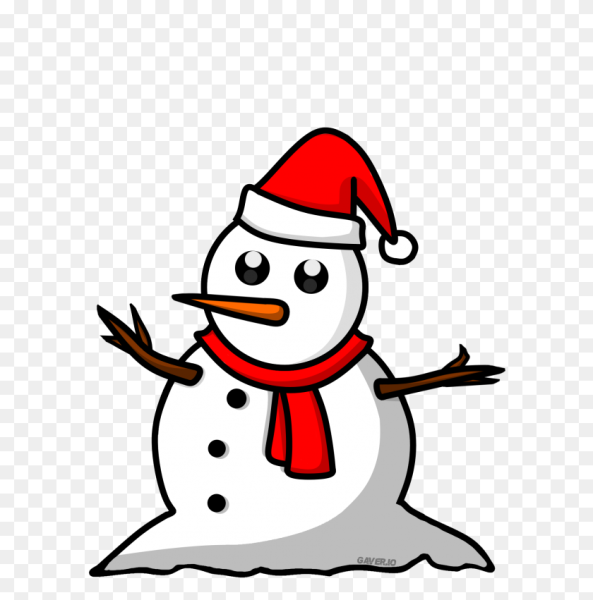 Новогодние иконки Снеговик