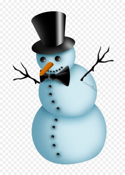 Снеговик арт