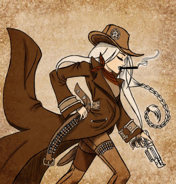 Шериф ковбой аниме