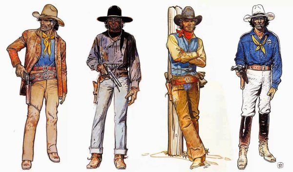 Дикий Запад референсы