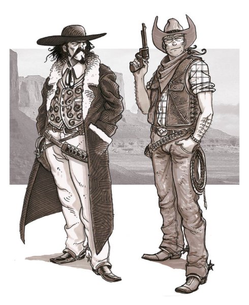 Бандиты дикого Запада арт