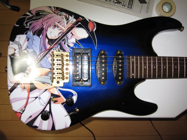 Гитары в стиле отаку