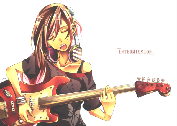 Персонаж с гитарой арт