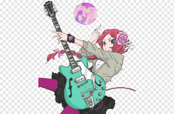 Манга гитара