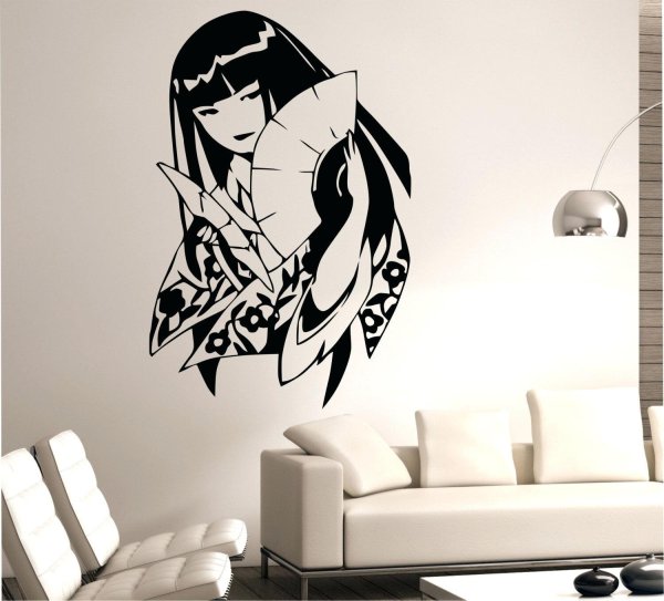 Стикеры на стену аниме