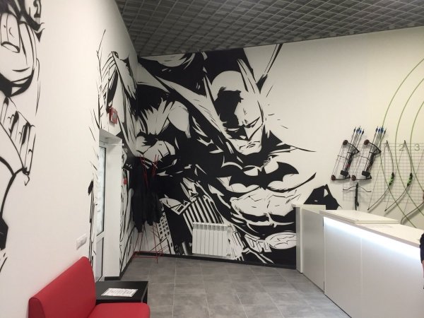 Коллаж из манги на стену