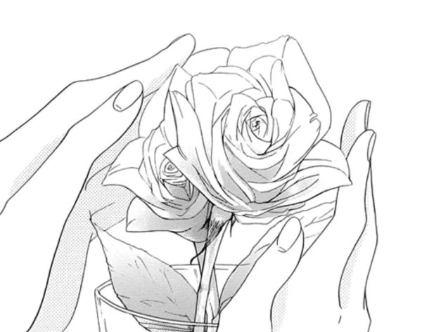 Аниме в черно белом цвете