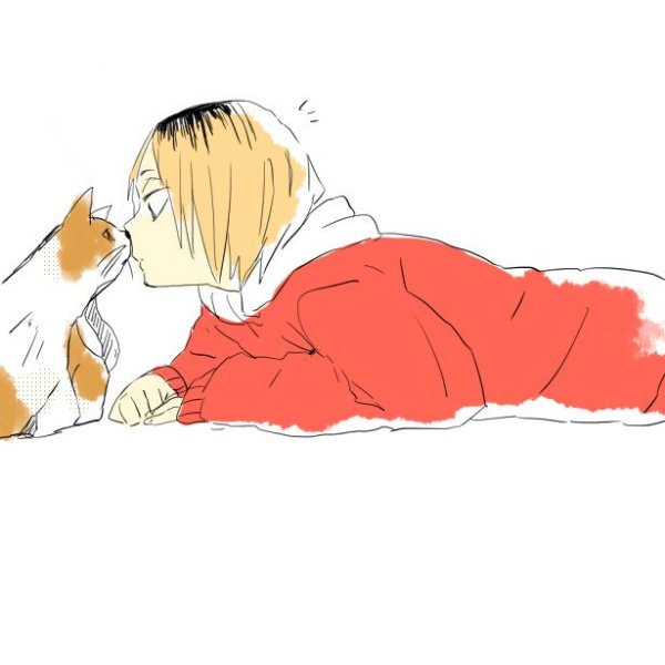 Кенма Козуме в очках