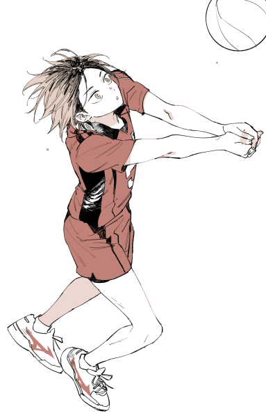 Аниме волейбол Кенма