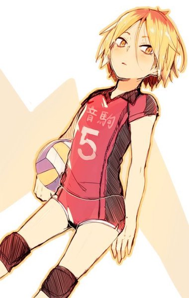 Аниме волейбол Кенма