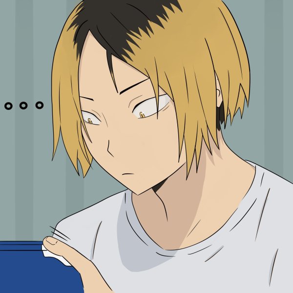 Волейбол Кенма гиф