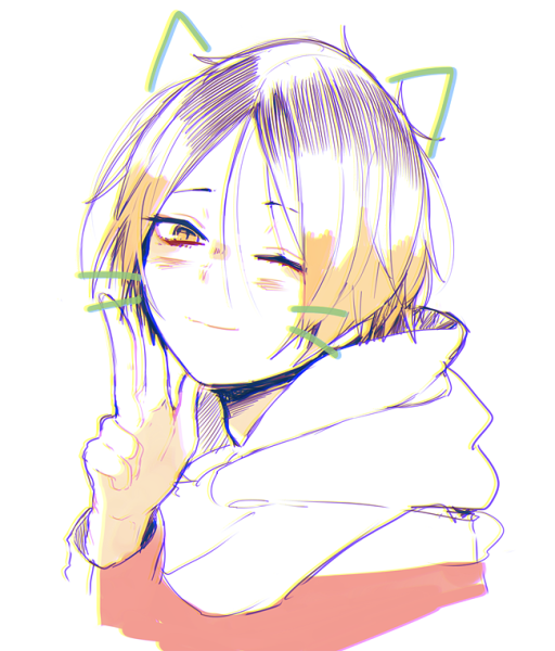 Волейбол неко Кенма