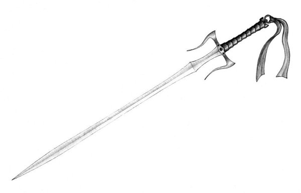Меч для срисовки