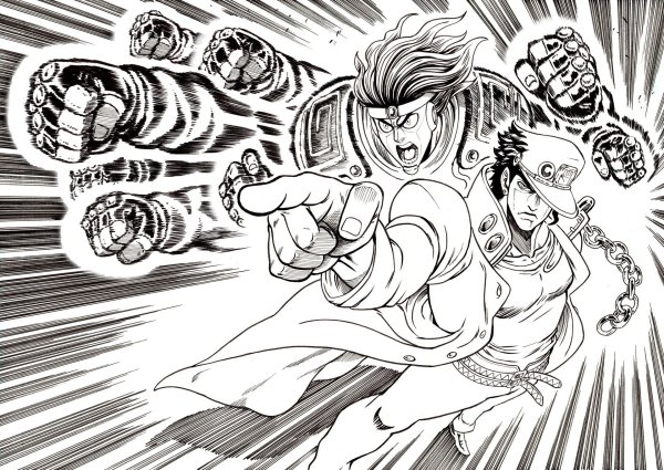 Аниме Манга невероятное приключение Джоджо