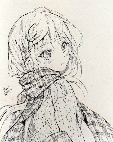 Аниме зарисовки