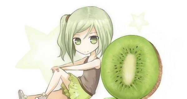 Аниме-девушки в виде фруктов