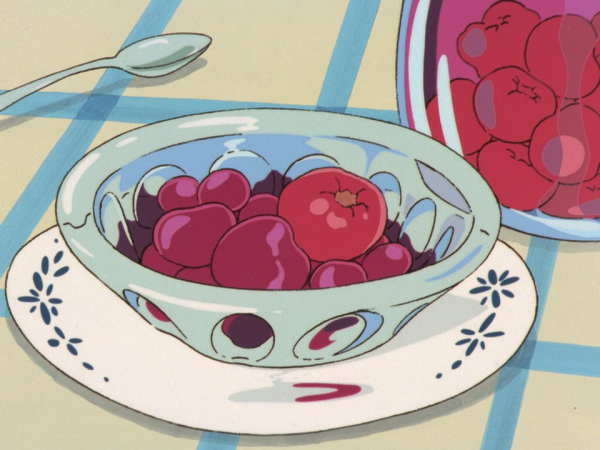 Ретро аниме еда
