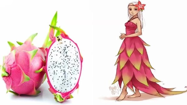 Драконий фрукт хуманизация