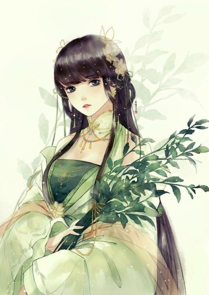 Аниме девушка китаянка