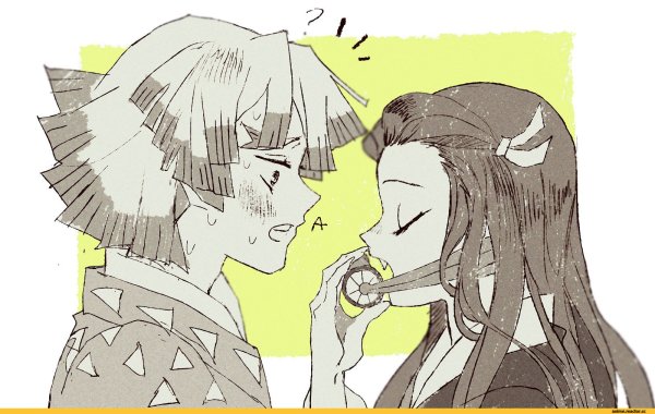 Клинок рассекающий демонов Незуко и зеницу