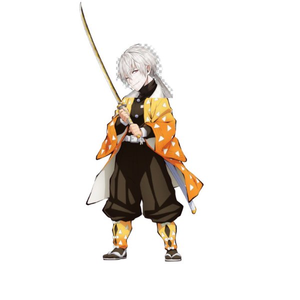 Зеницу Агацума в полный рост