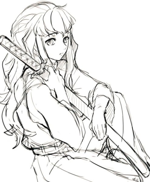 Зенитсу арт карандашом