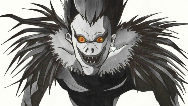 Рюк тетрадь смерти арт