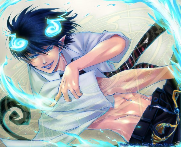 Рин Окумура спит