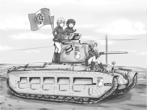 Girls und Panzer панцер 4