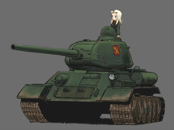 Танк т 34 85 girls und Panzer
