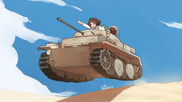 Ворлд оф танк girls und Panzer