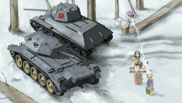 Girls und Panzer т-34