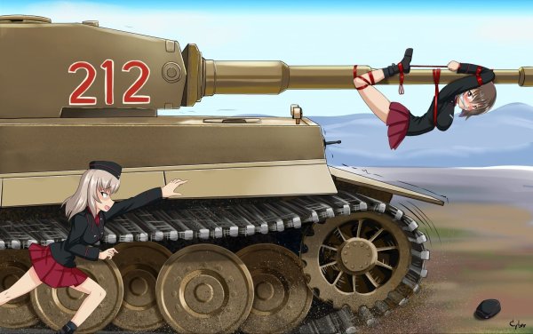 Girls und Panzer тигр 2