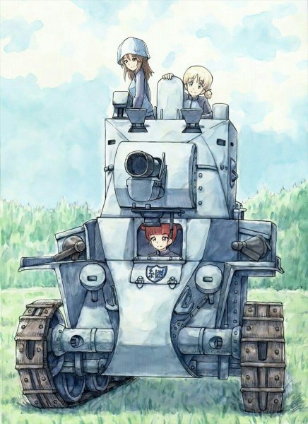 Girls und Panzer БТ-42