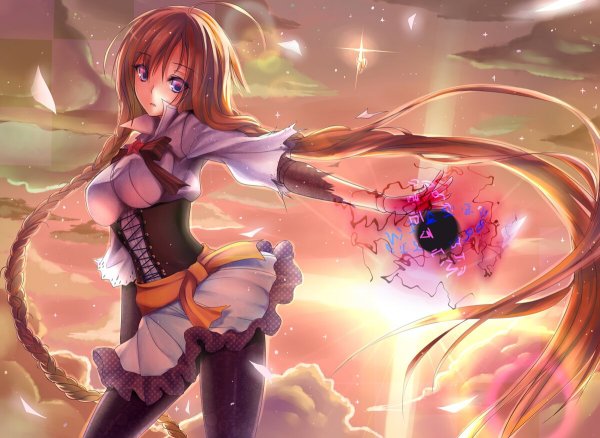 Аниме девушки маги