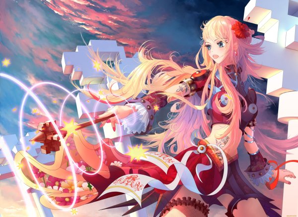 Аниме девушки маги