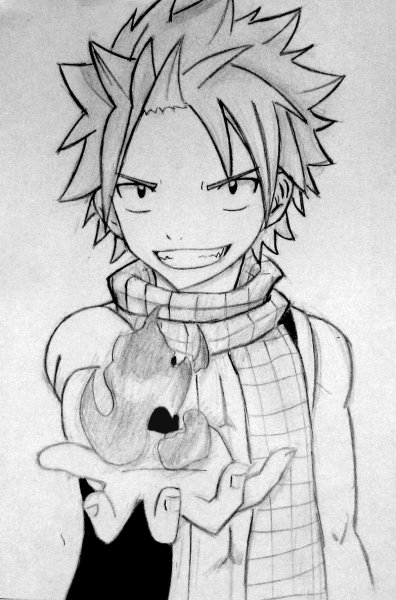 Нацу Драгнил портрет