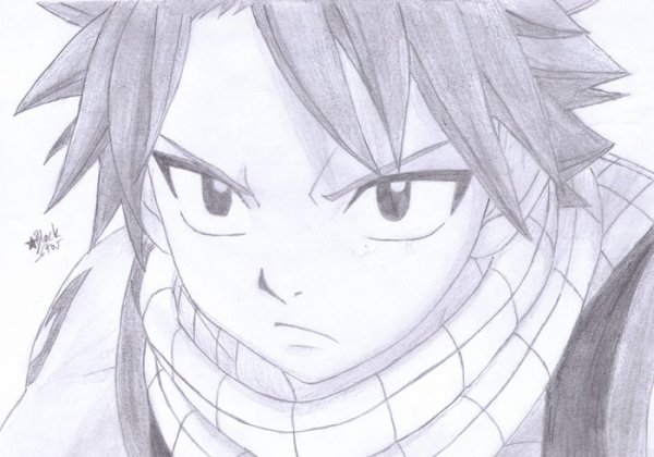 Рисунки аниме хвост феи