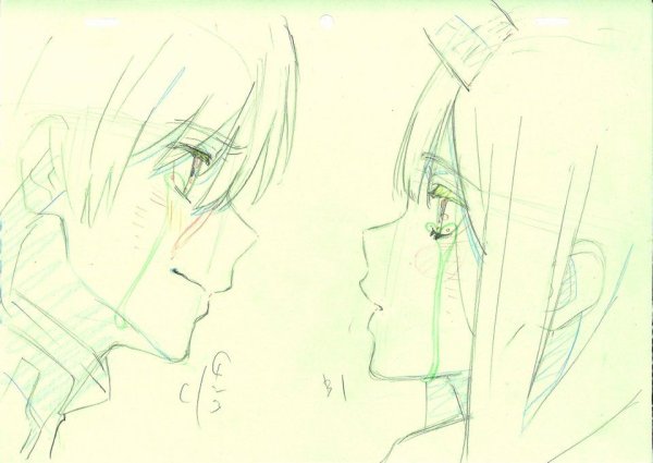 Зеро ту и Хиро карандашом